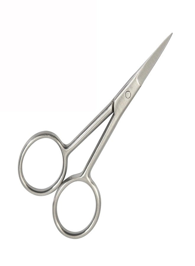 YTBYT Stainless Steel Cuticle Scissors Straight Tip Beauty Scissors Nail Sicssors for Facial Hair Nail Cuticle Removal - Image 1
